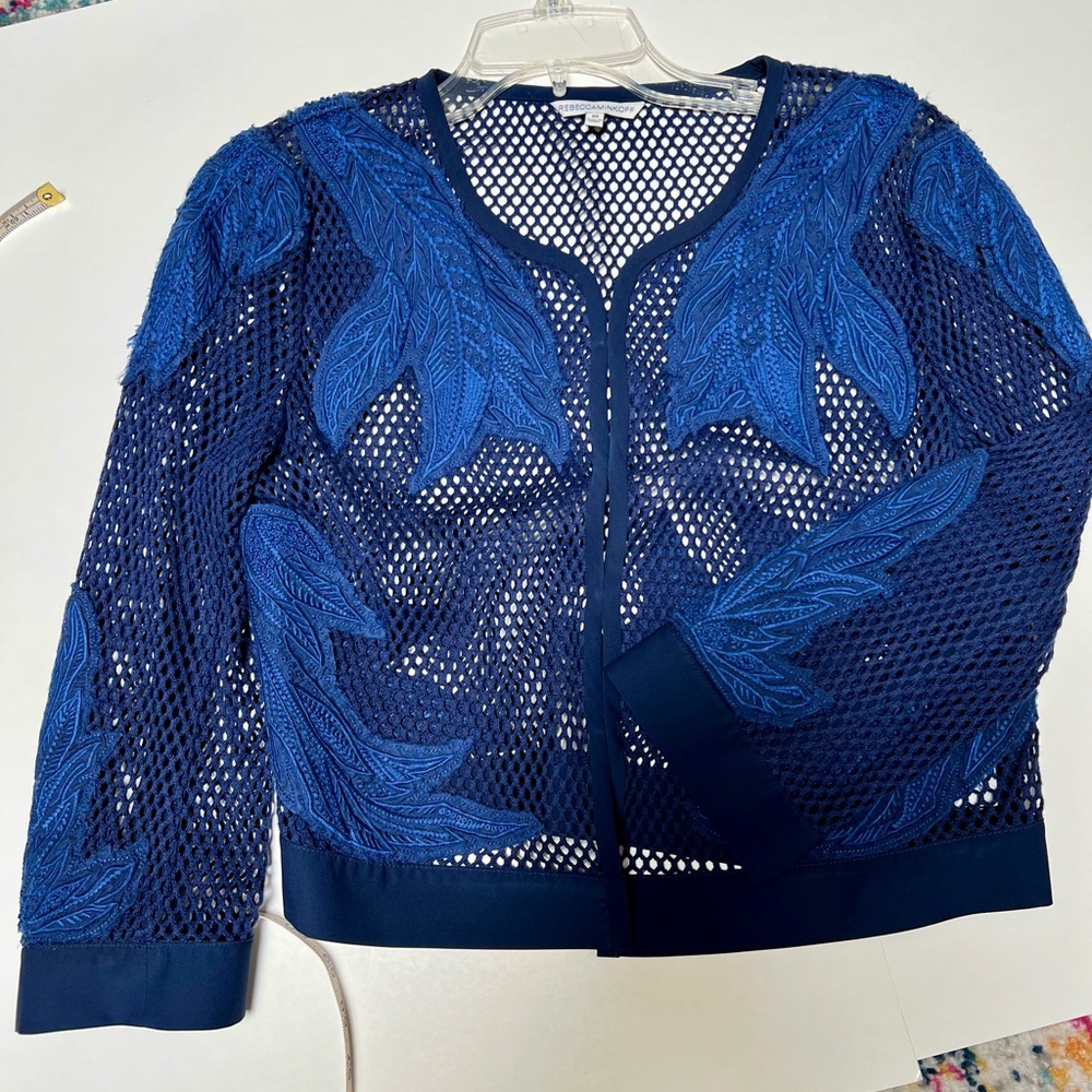 Rebecca Minkoff jacket in Indigo, EUC